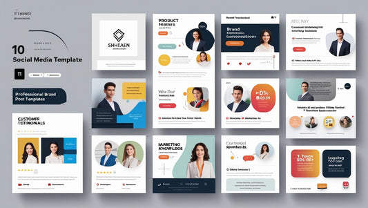 Social Starter Kit – 10 Templates + Guidebook